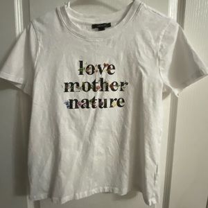 Forever 21 "love mother nature" T-Shirt
